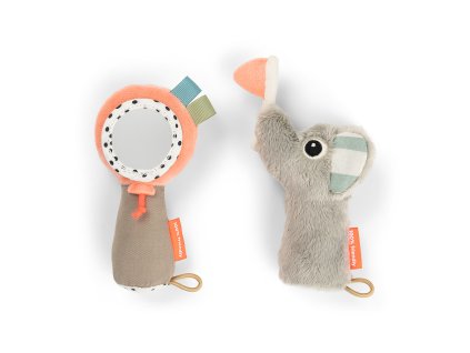 Set 2 ks chrastítek Celebration - mix barev