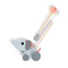 Tahací dětská hračka Elpee - šedá