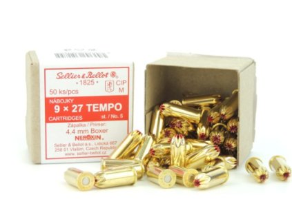 S&B 9mm Jatočné st.5 červené