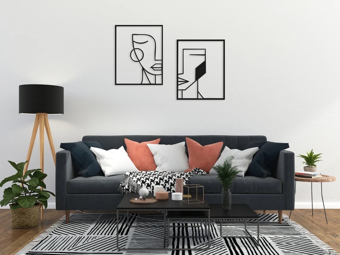 Jak vybrat tu pravou (nejen kovovou) dekoraci do interiéru?