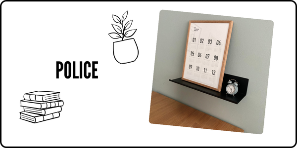 Kovové police na míru