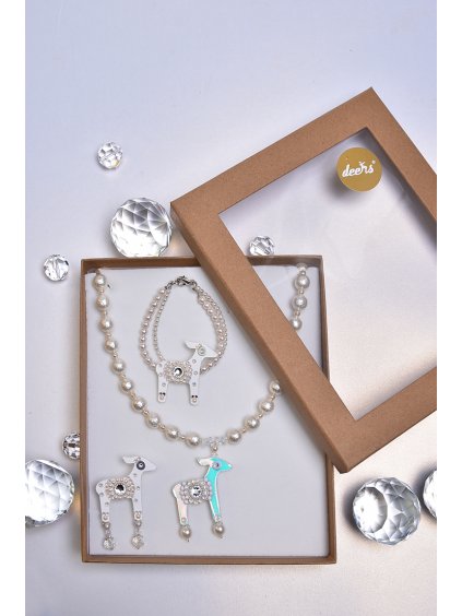 Luxusní Dárková sada v bílé barvě