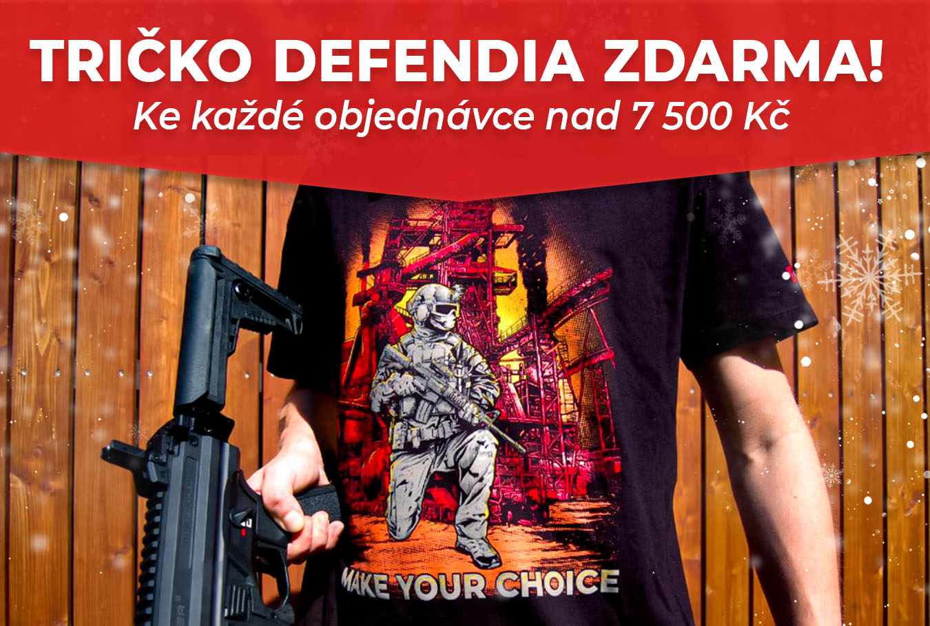Podmínky akce „Triko zdarma k nákupu nad 7 500 Kč“