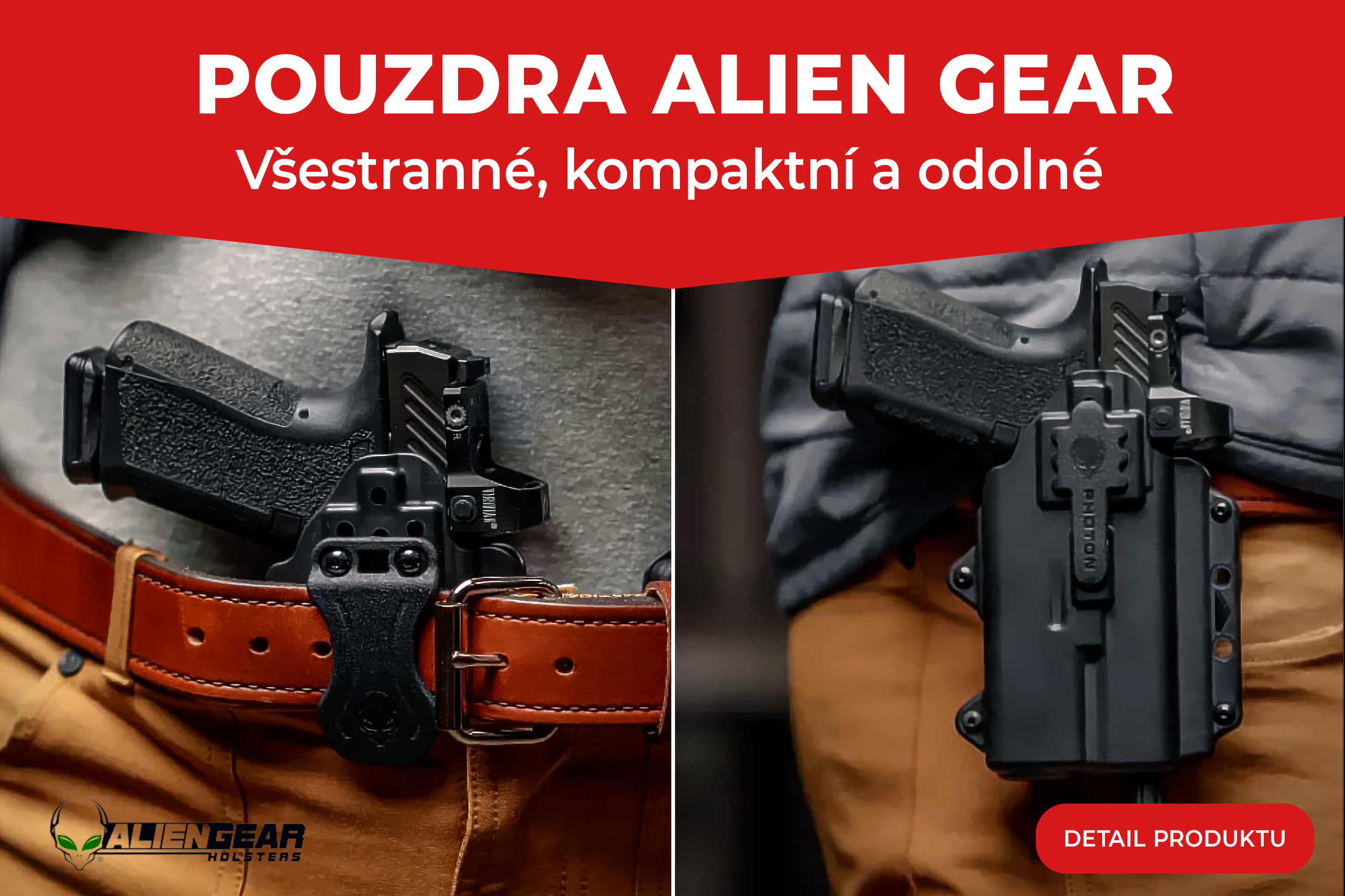 Pouzdra Alien Gear