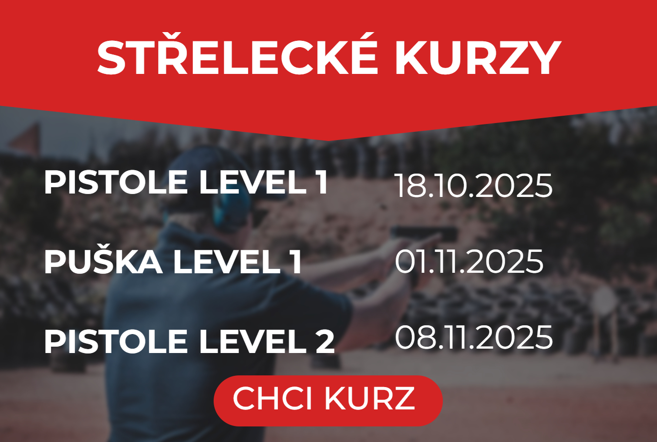 Střelecké kurzy | Defendia.cz
