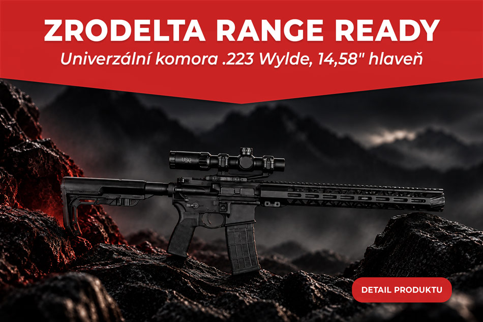 Samonabíjecí puška ZRODelta RANGE READY LVOA AR15 .223 Wylde