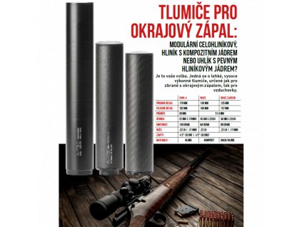 tlumic a tec model wave carbon pro malorazky raze 22lr na zavit 1 2 28 unef (1)