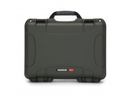 kufr nanuk medium case 910 s vykrojem pro pistole glock olivova 01