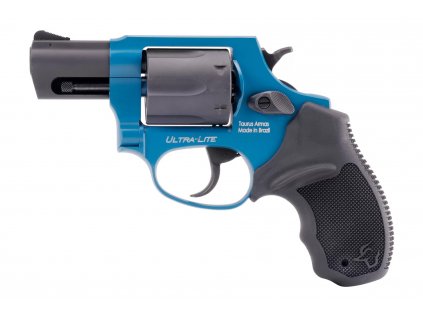 revolver taurus 856 ultralite 2 38 special sky blue black 01