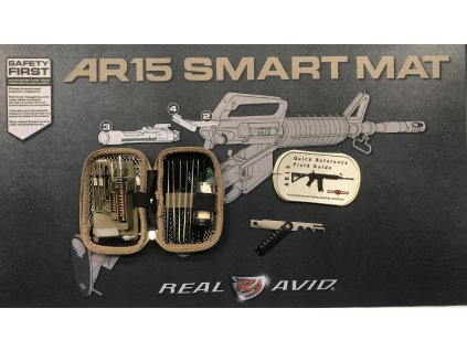 Velká čistící sada pro pušky AR15 Real Avid Cleaning Combo
