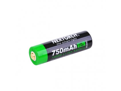 Nabíjecí baterie Nextorch 14500 Li-Ion 750mAh 01