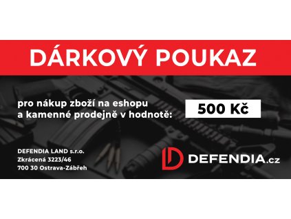 Dárkouvý poukaz DL 500 Kč