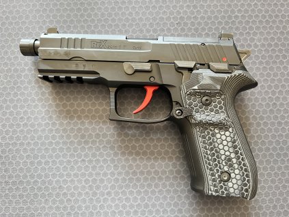 Pistole samonabíjecí AREX ZERO 1 TACTICAL černá + Hogue grip, tritiová mířidla, sportovní spoušť