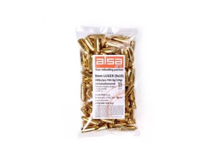0002317 alsa pro 9mm luger ap fmj 124 grs 100ks 625