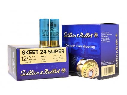 Střelivo S&B 12/70 SKEET SUPER (24gr)