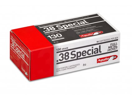 Střelivo Aguila .38 SPECIAL FMJ 130gr