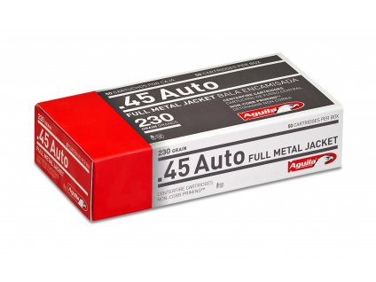 Střelivo Aguila .45 AUTO FMJ 230gr