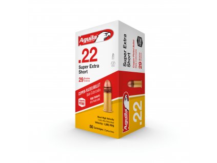 Střelivo Aguila .22 LR Super Extra SHORT HV 29gr