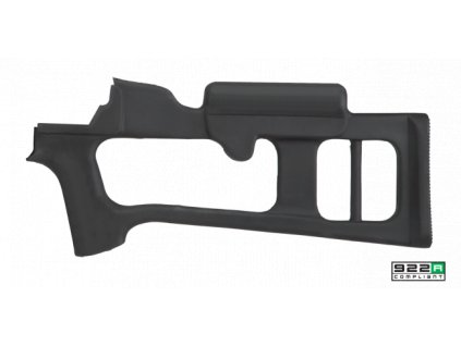 Gumový pistolový grip ATI X1 Saiga Scorpion Black | DEFENDIA.CZ