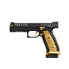 pistole laugo arms alien creator black gold limited edition 9mm luger 01