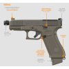pistole glock 45 mos hunter edition 9mm luger 05