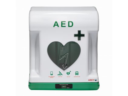 ARKY CORE Classic venkovní AED skříňka s alarmem