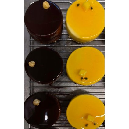 Tart marakujový (set 6 kusů)