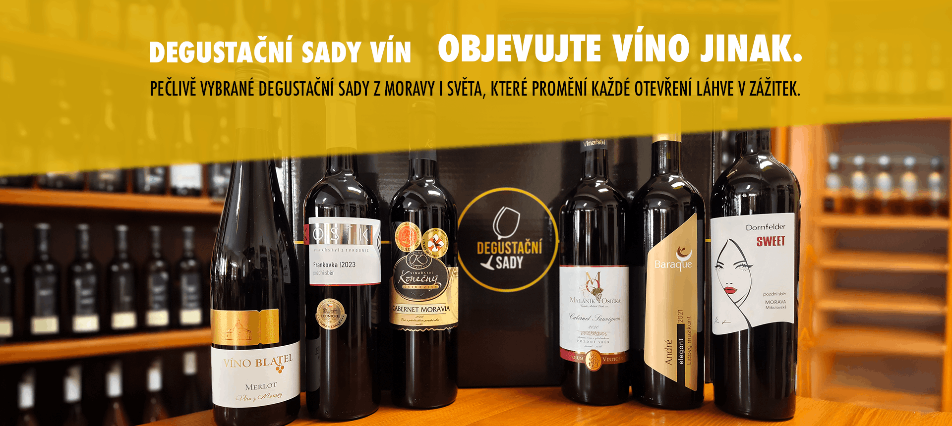 Degustační sady vín