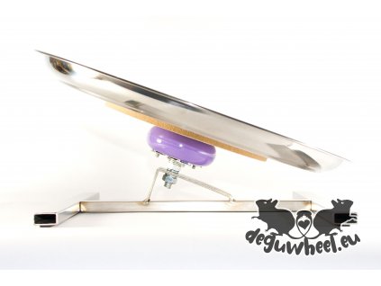 Běhací talíř, kolotoč  pro hlodavce, křečky, osmáky degu kovový nerezový