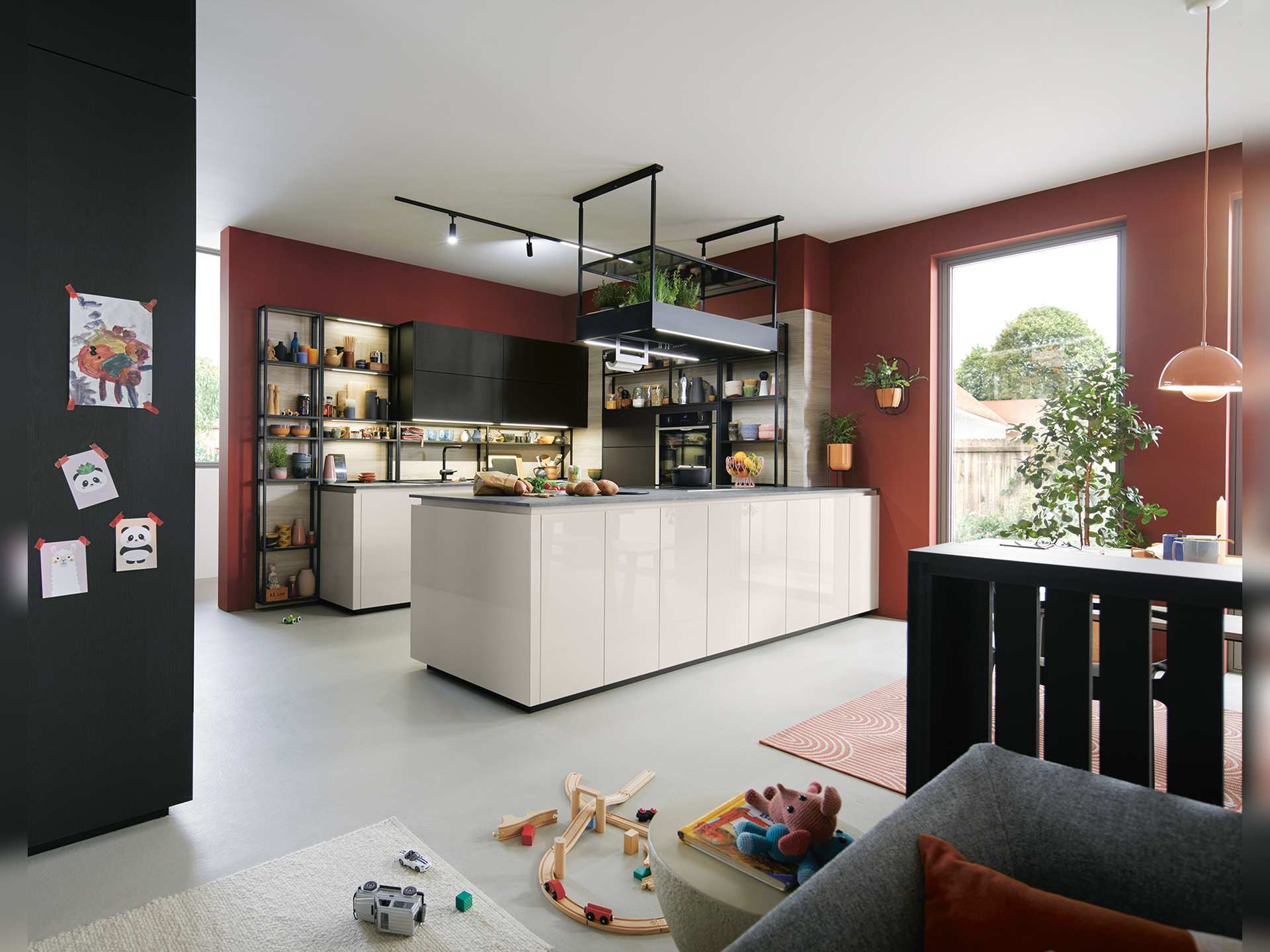 koncept Uni Gloss - centrum rodinného života