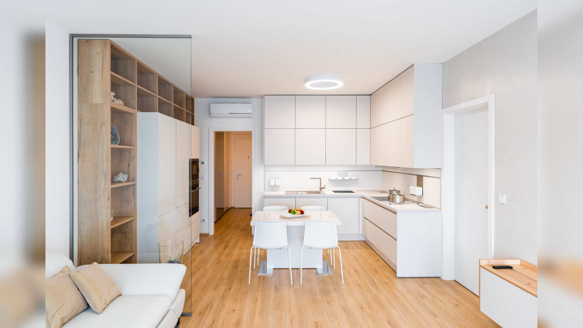 Realizace kuchyně a interiéru v bytě na Kociánce