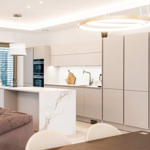 Realizace kuchyně a interiéru v RD v Hustopečích