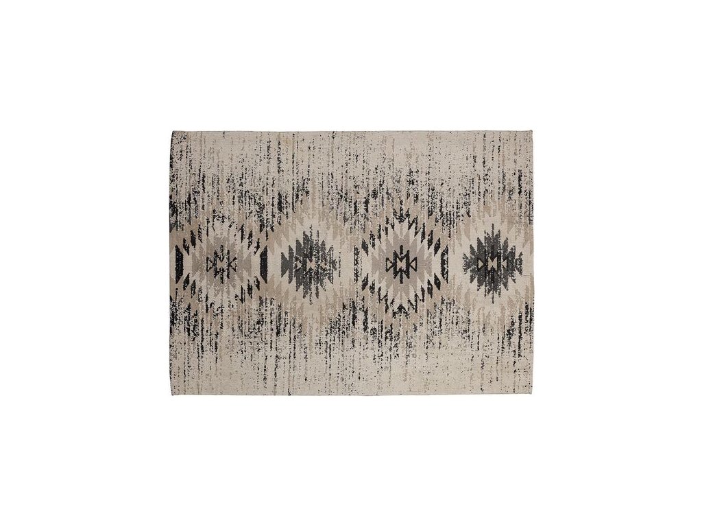 Bavlněný koberec Bel - šedý