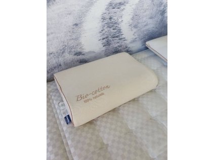 Zdravotní polštář COTTON DELUXE WAVE