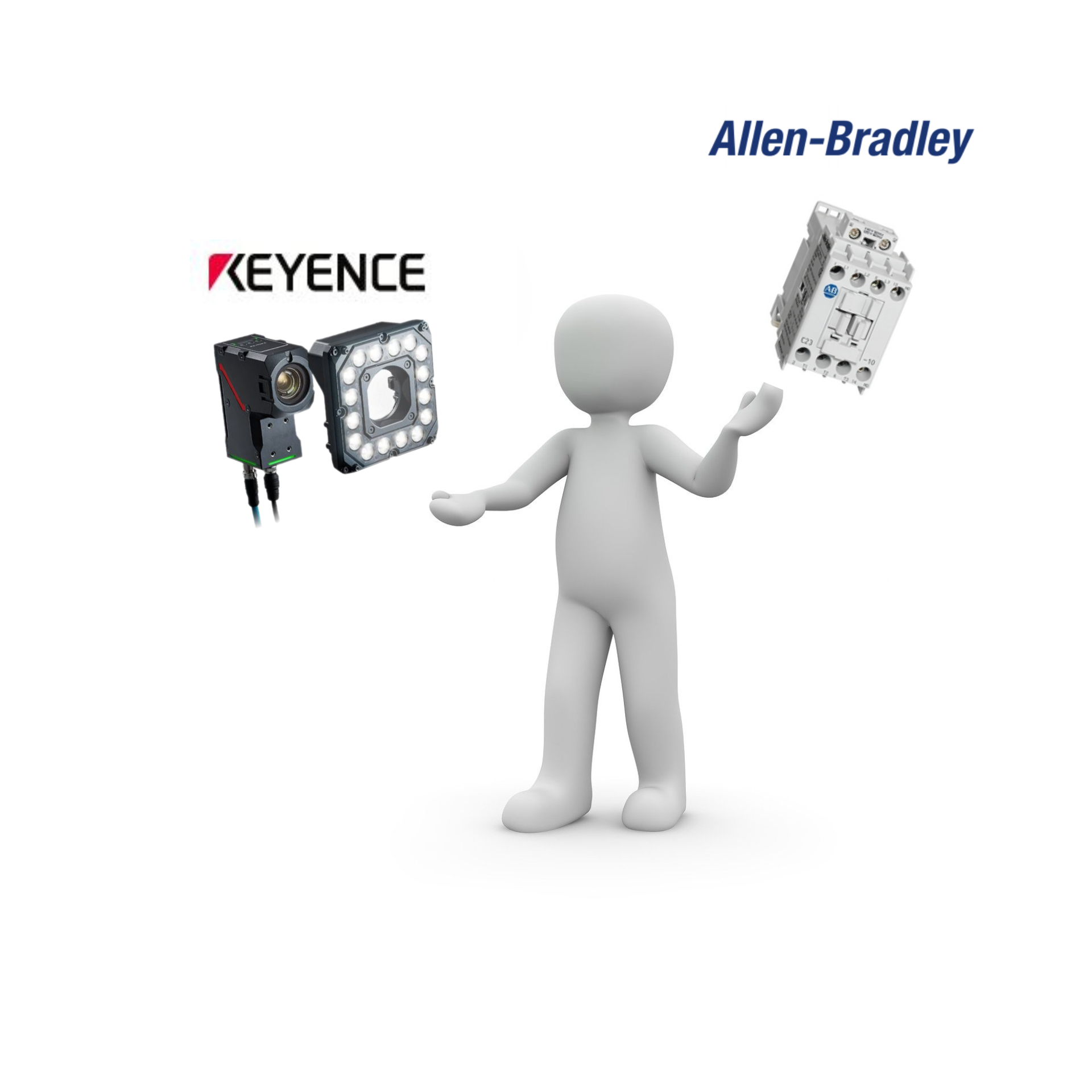 Představujeme nové značky v našem sortimentu: Keyence a Allen Bradley