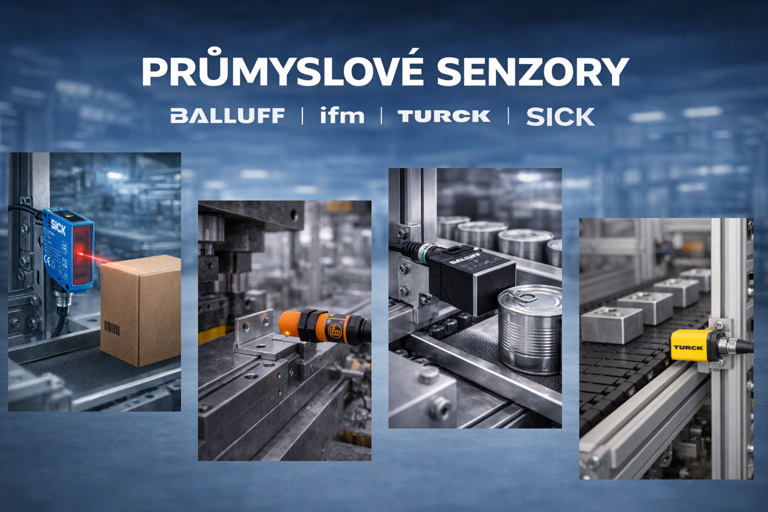 Průmyslové senzory a snímače