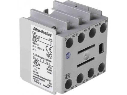 Allen-Bradley 100-FA31 přední pomocný kontakt 3NO/1NC