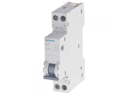 Siemens 5SY6006-7 jistič SENTRON 1P+N C 6 A