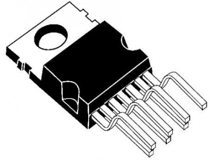 DC/DC regulátor LM2678T-5.0 SIMPLE SWITCHER, 5V výstup, 7pinové pouzdro