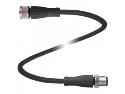 odolný konektor M12 s PUR kabelem 10 m Pepperl+Fuchs V1-G-BK10M-PUR-A-V1-G