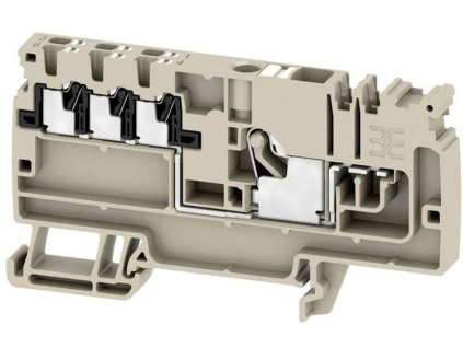 AAP11 6/6X1.5 LO-LI WT modulární rozvodná svorka na lištu TS35