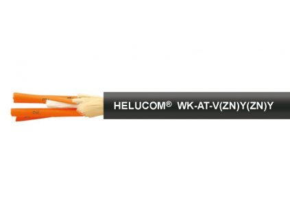 HELUKABEL AT-V(ZN)Y(ZN)Y – PVC optický kabel, Ø 8,5 mm