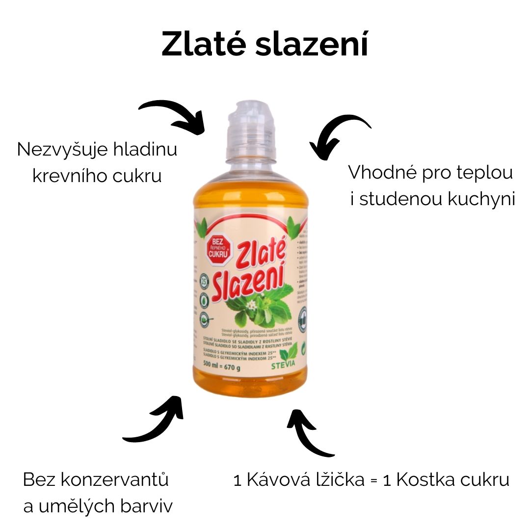 Proč sladit Zlatým slazením místo bílého cukru?