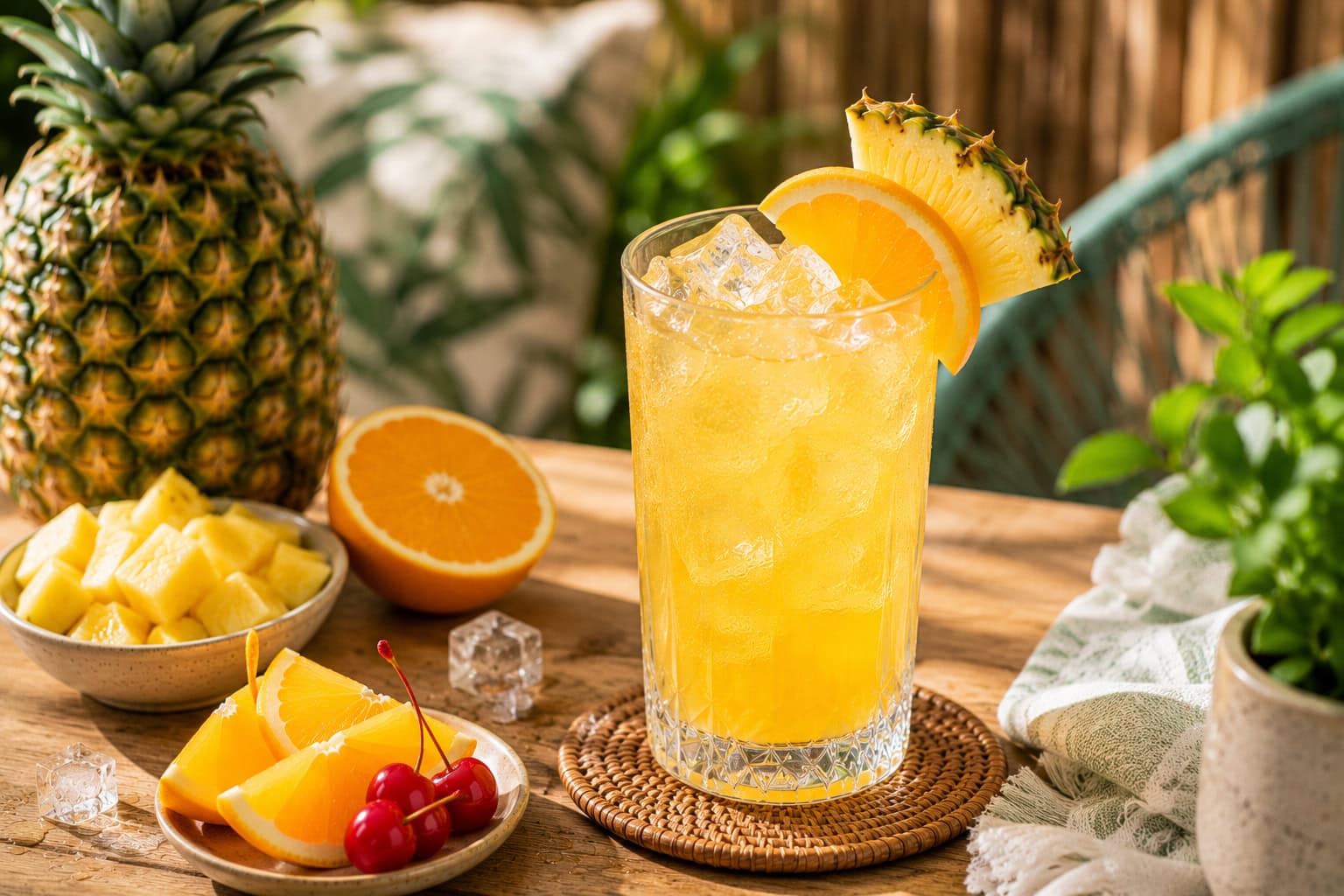 Ananasový tropical punch