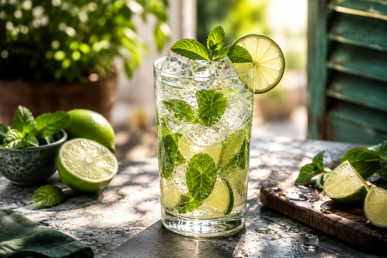 Mojito mocktail