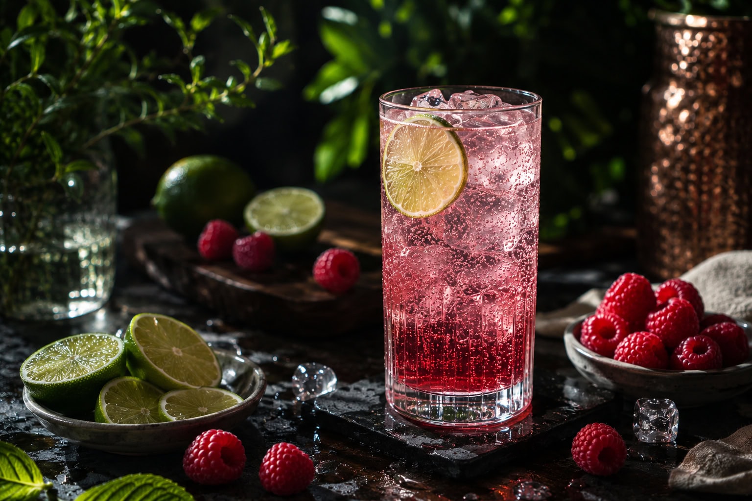 Raspberry Highball