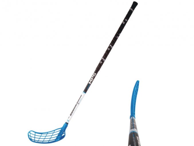 florbalova hokejka boomerang modra