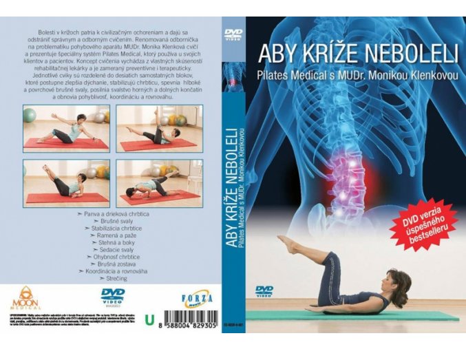 Aby kríže neboleli - Pilates Medical s MUDr. Monikou Klenkovou