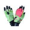 Mad Max MFG730 Rats dámske rukavice pre fitness s kryštálmi Swarovski zelené