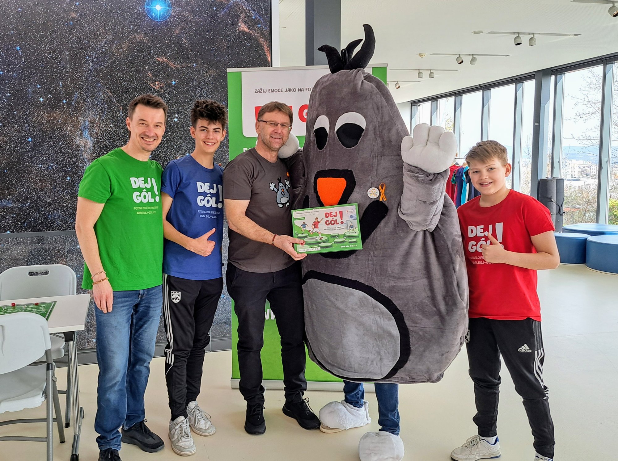Hráli jsme DEJ GÓL! na Dnech dětské onkologie v Brně